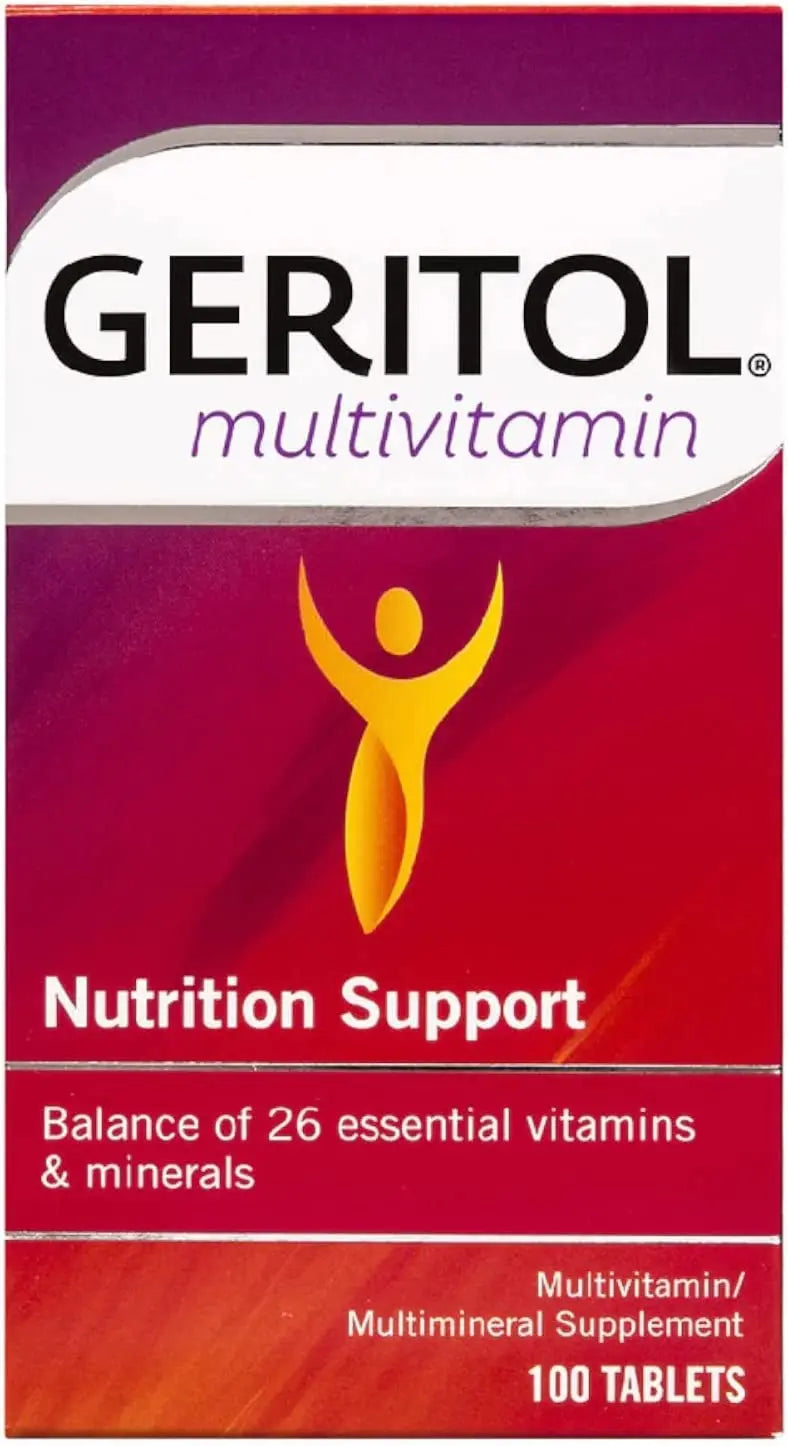 Geritol Complete Tablets 100 Tablets (Pack of 4) Geritol uk supplements