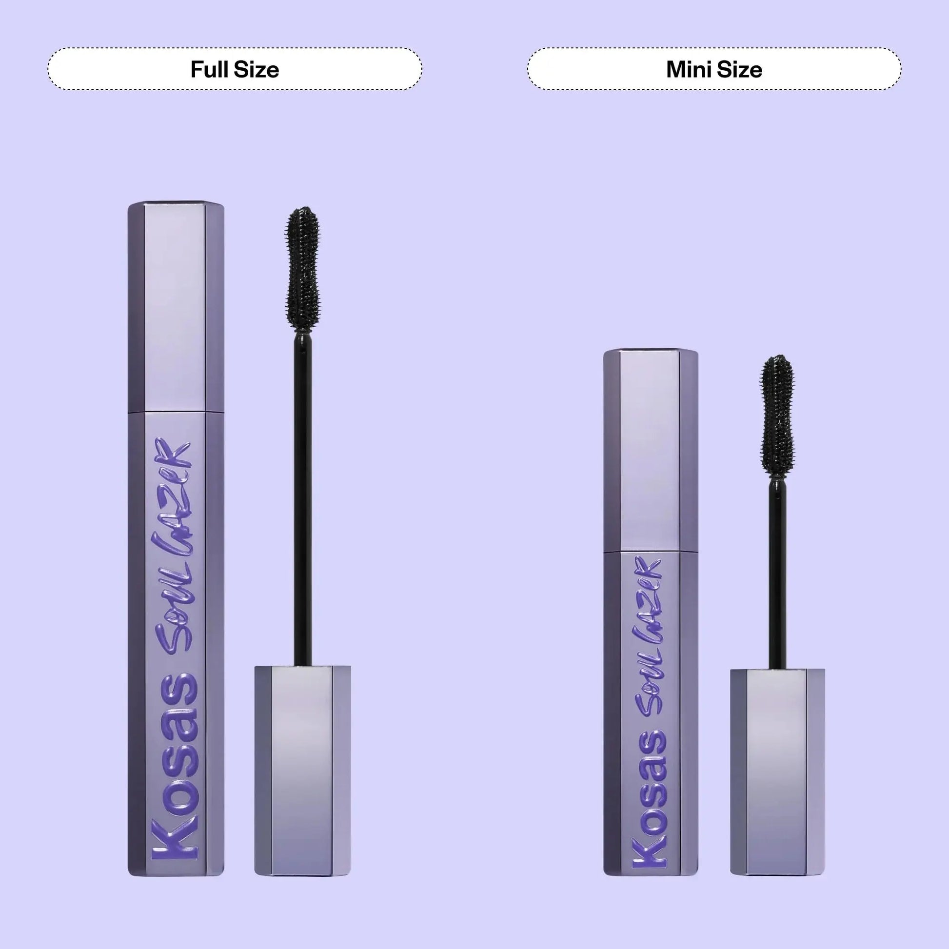 Kosas Soulgazer Lengthening + Lifting Peptide Mascara – Smudge-Proof, Clump-Free Mascara + Lash Serum 2-in-1 for Long, Defined Lashes – Curvilinear Molded Brush, Vegan, Sensitive-Eye Safe Kosas uk supplements