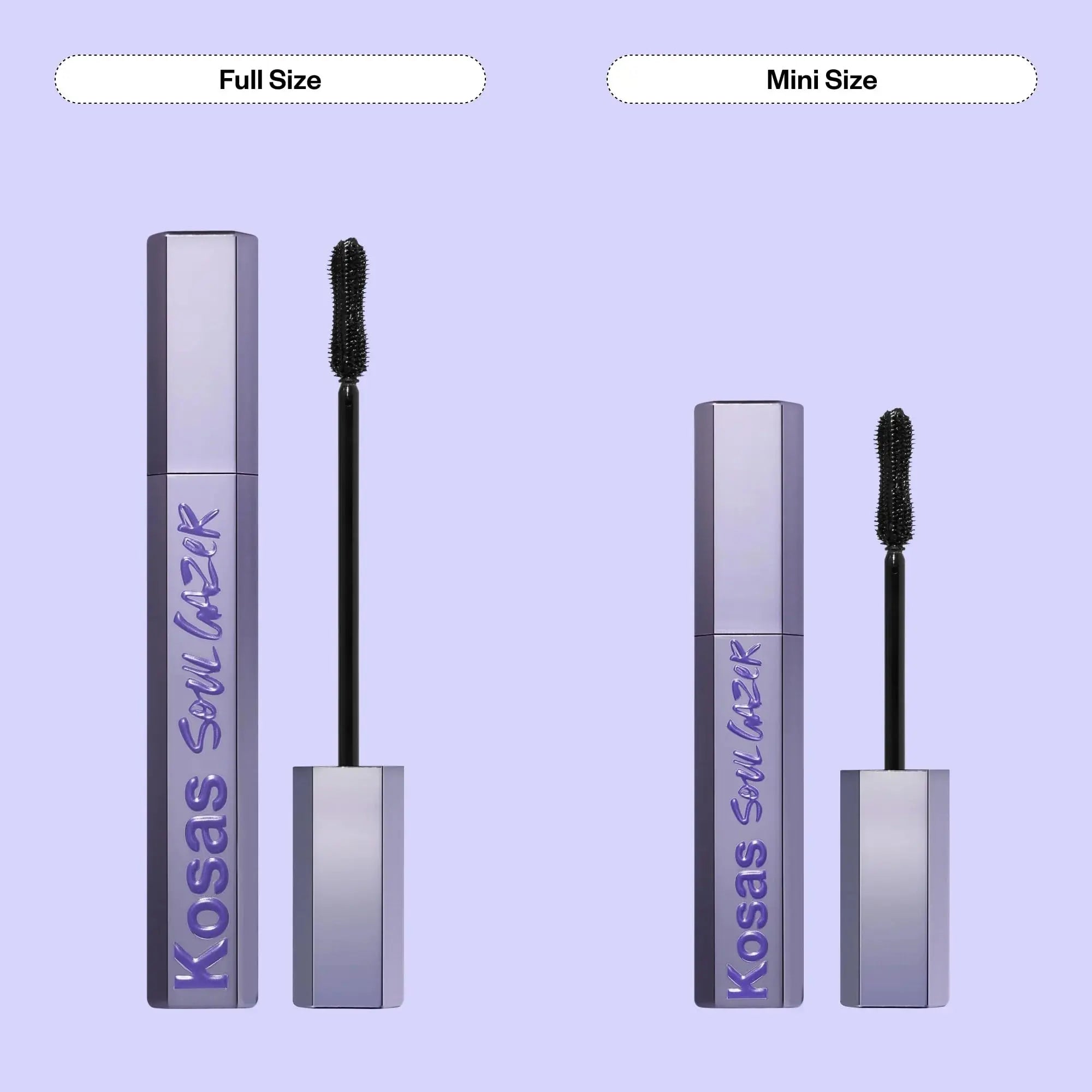 Kosas Soulgazer Lengthening + Lifting Peptide Mascara – Smudge-Proof, Clump-Free Mascara + Lash Serum 2-in-1 for Long, Defined Lashes – Curvilinear Molded Brush, Vegan, Sensitive-Eye Safe Kosas uk supplements