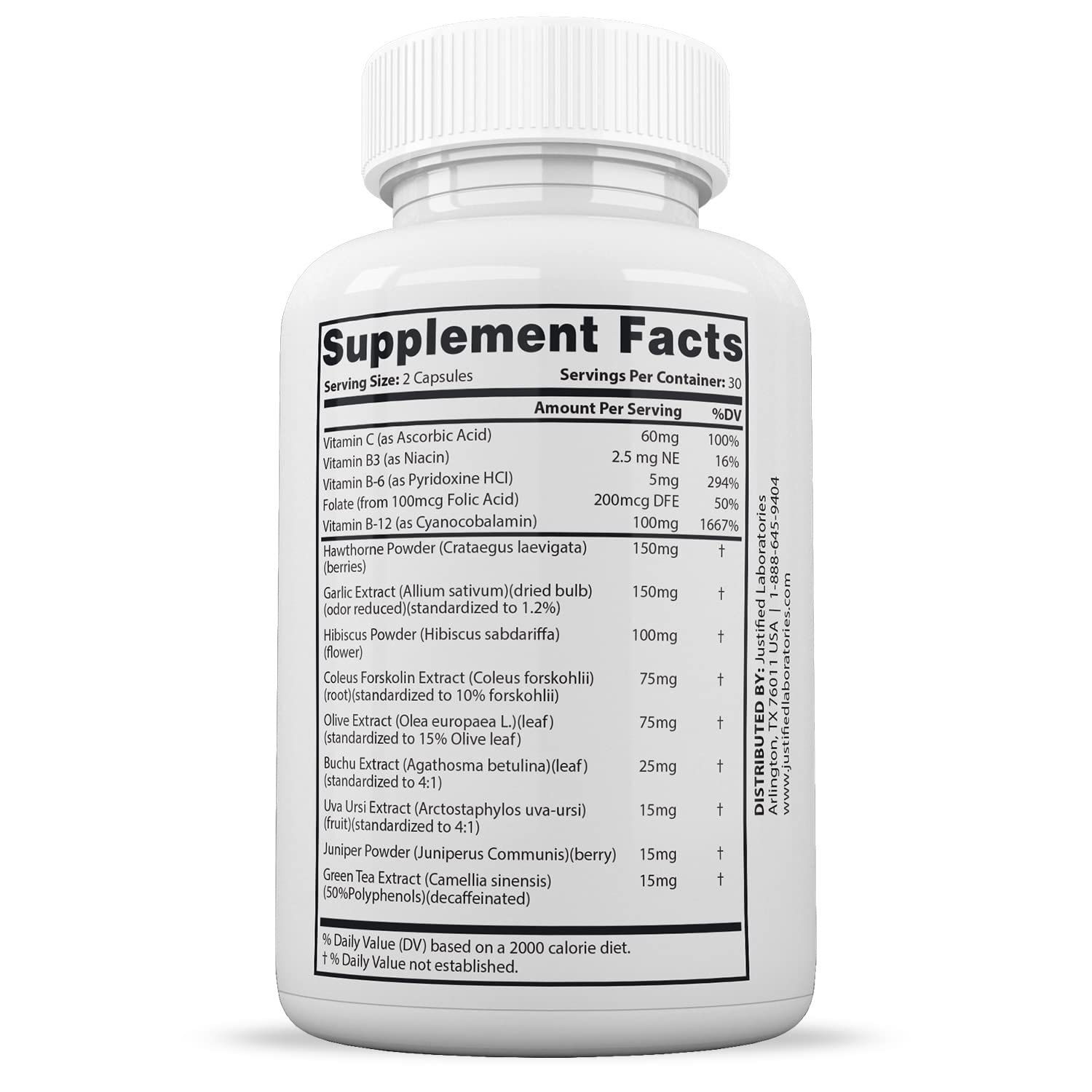(3 Pack) Blood Balance Advanced Formula 620MG Supplement Pills 180 Capsules Justified Laboratories uk supplements