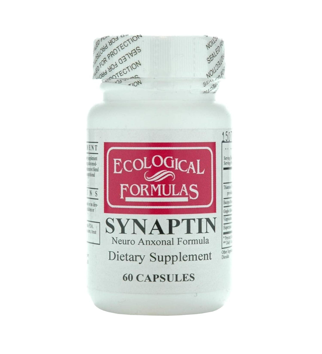 Ecological Formulas Synaptin Neuro Anxonal Formula, White, 60 Count Ecological Formulas uk supplements