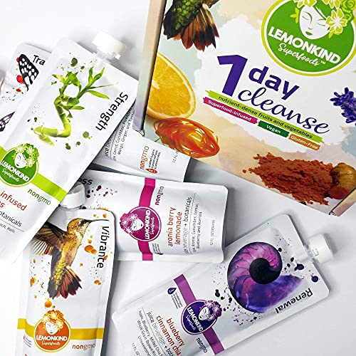 LEMONKIND 1-Day CORE Cleanse: Kickstart Weight Management & Banish LEMONKIND uk supplements