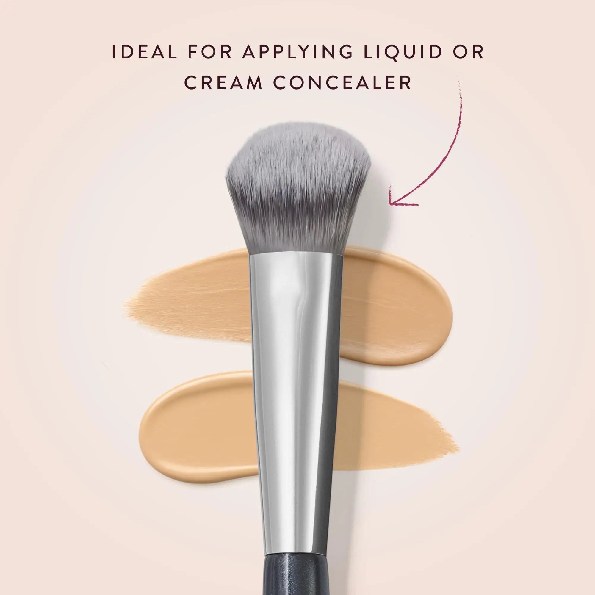BK BEAUTY BRUSHES - ANGIE HOT & FLASHY A506 CONCEALER - Viral "Kitten Paw" Face Brush - Under-Eye Concealing and Contouring - Makeup Brushes BK BEAUTY uk supplements
