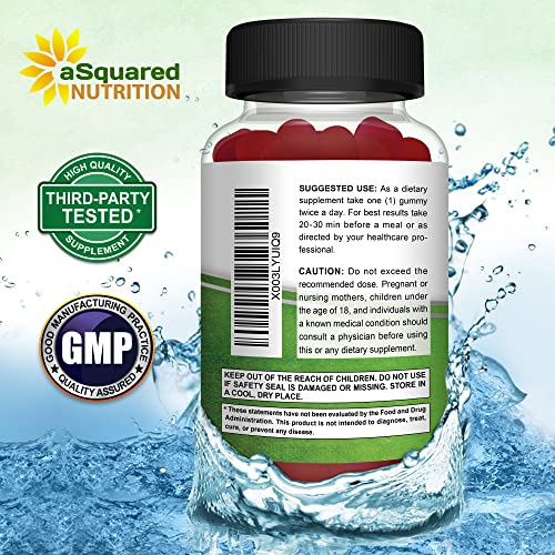 Saffron Gummies - Saffron Extract Supplement - Pure Gummy Supplements Alternative aSquared Nutrition uk supplements