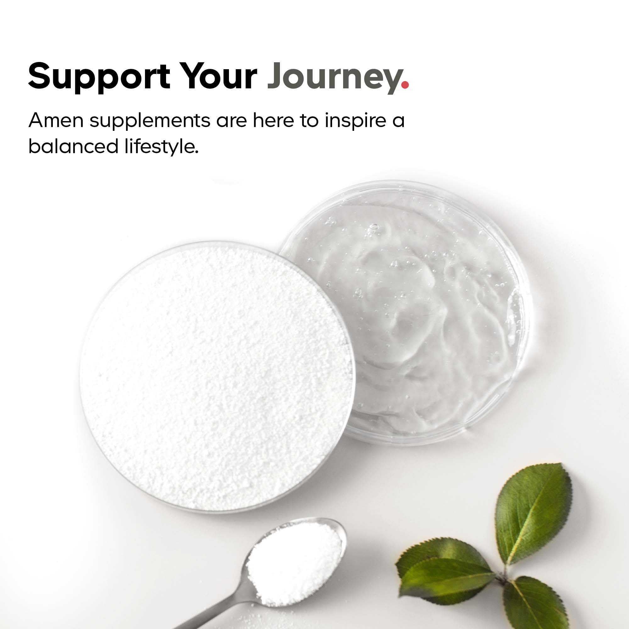 Amen Glutathione-SR+ Advanced Sustained-Release Supplement - 2-Month Supply - Reduced L-Glutathione - Galactomannans Fenugreek Seed - Time-Reduced Matrix - Non-GMO - 60 Capsules Amen uk supplements