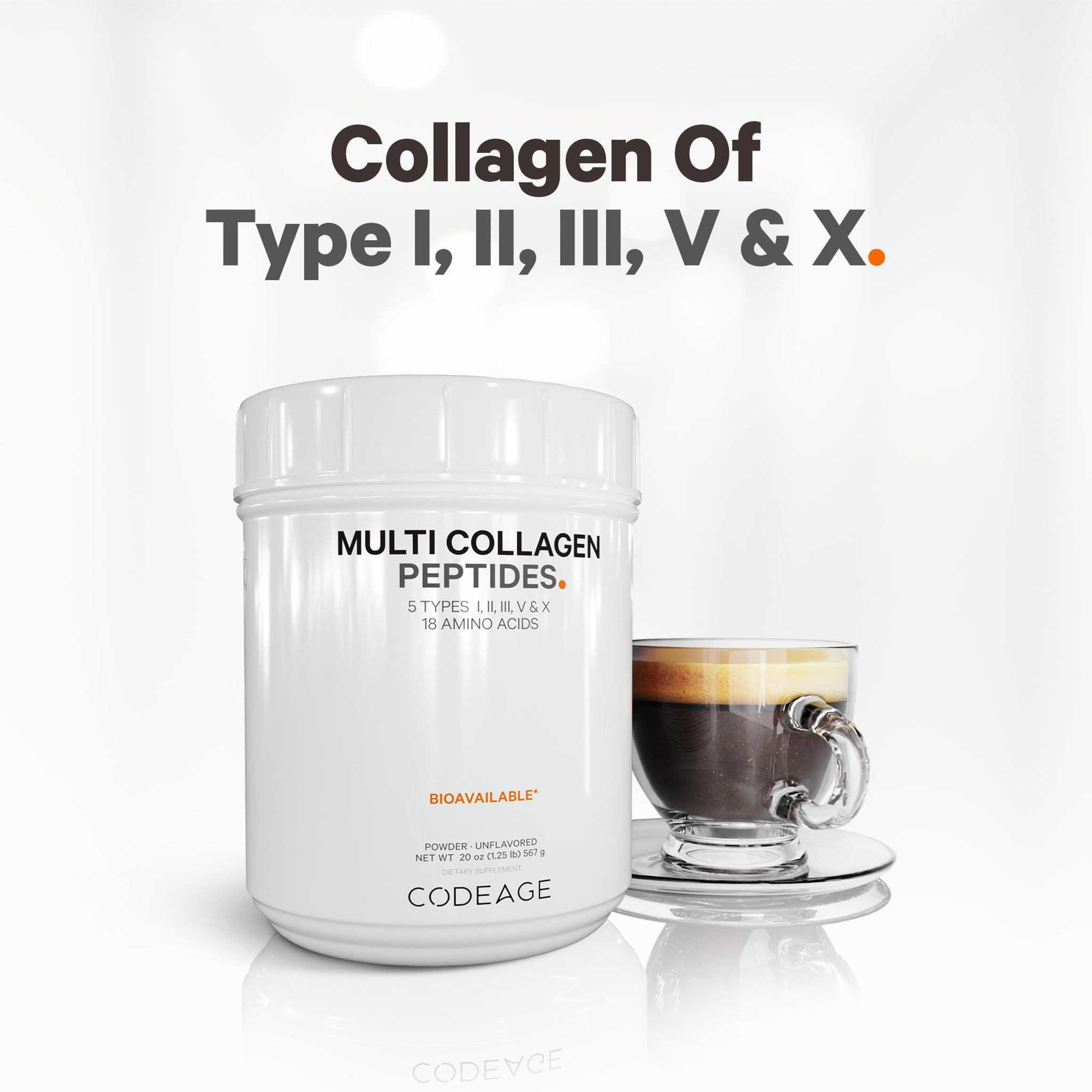 Codeage - Multi Collagen Protein + SBO Probiotics 50 Billion CFU Bundle Codeage uk supplements