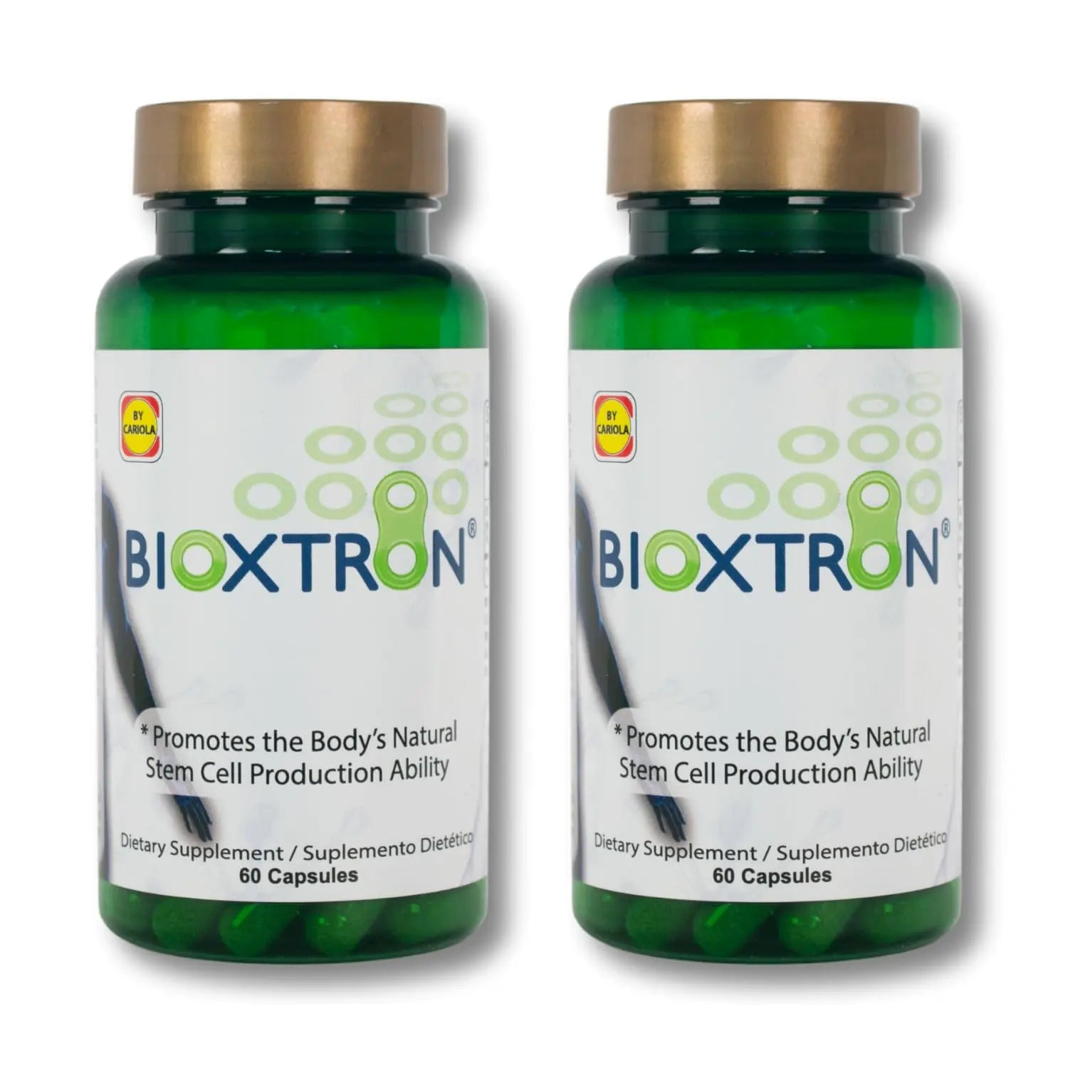 Bioxtron Natural AFA Stem Cell Supplement - Joint Support & Muscle Pain - Immune System Support - Support Energy Levels - Natural Blue Green Algae Spirulina - Pack of 2-120 Caps Bioxtron uk supplements