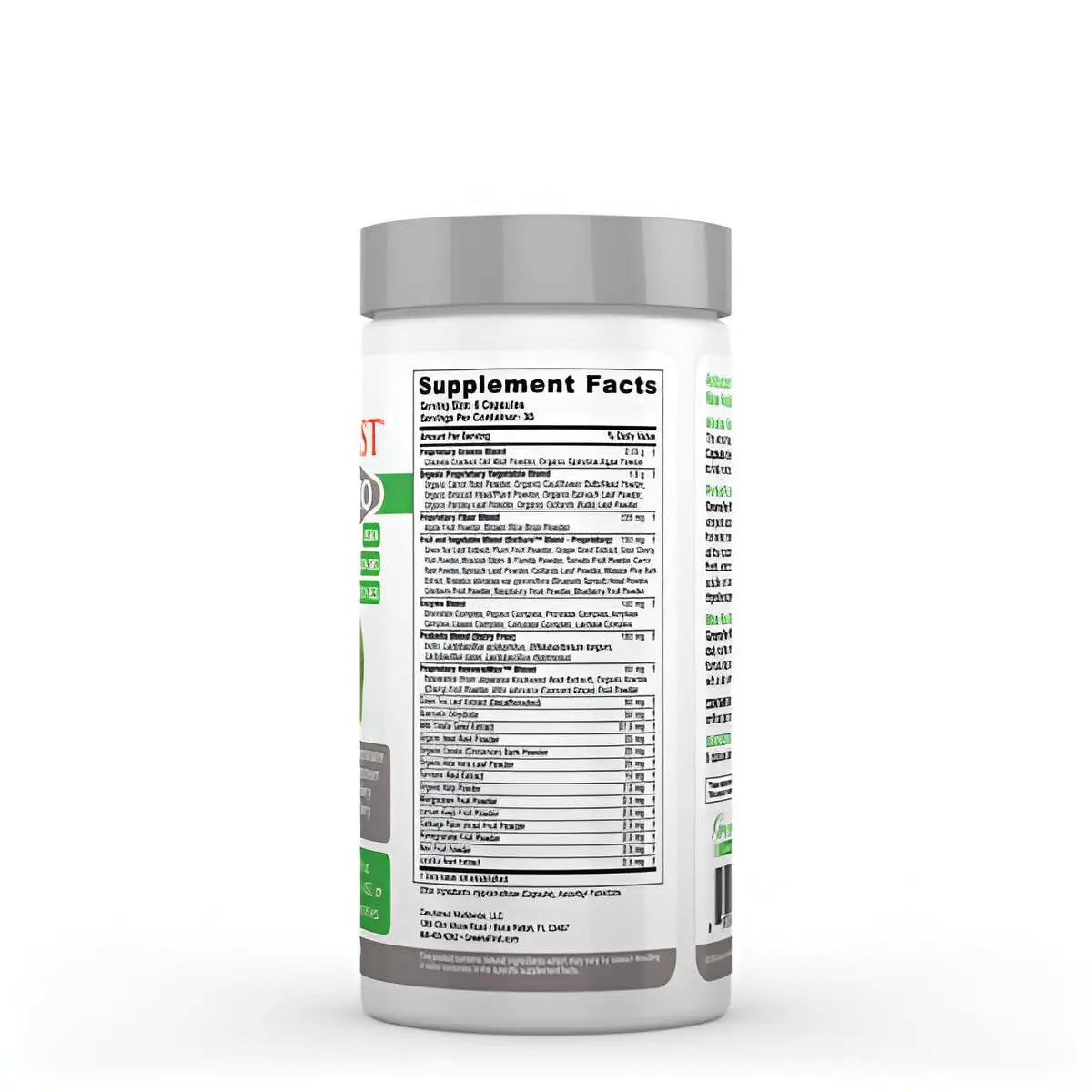 Greens First Phytonutrient Capsules - 49 Antioxidant-Rich Superfoods with Organic Fruits & Veggies, Prebiotics, Probiotics Greens First uk supplements