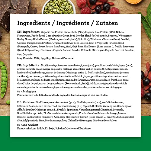 Amazing Grass Protein Superfood, Organic Vegan Protein Powder with Fruit and Vegetables Amazing Grass uk supplements