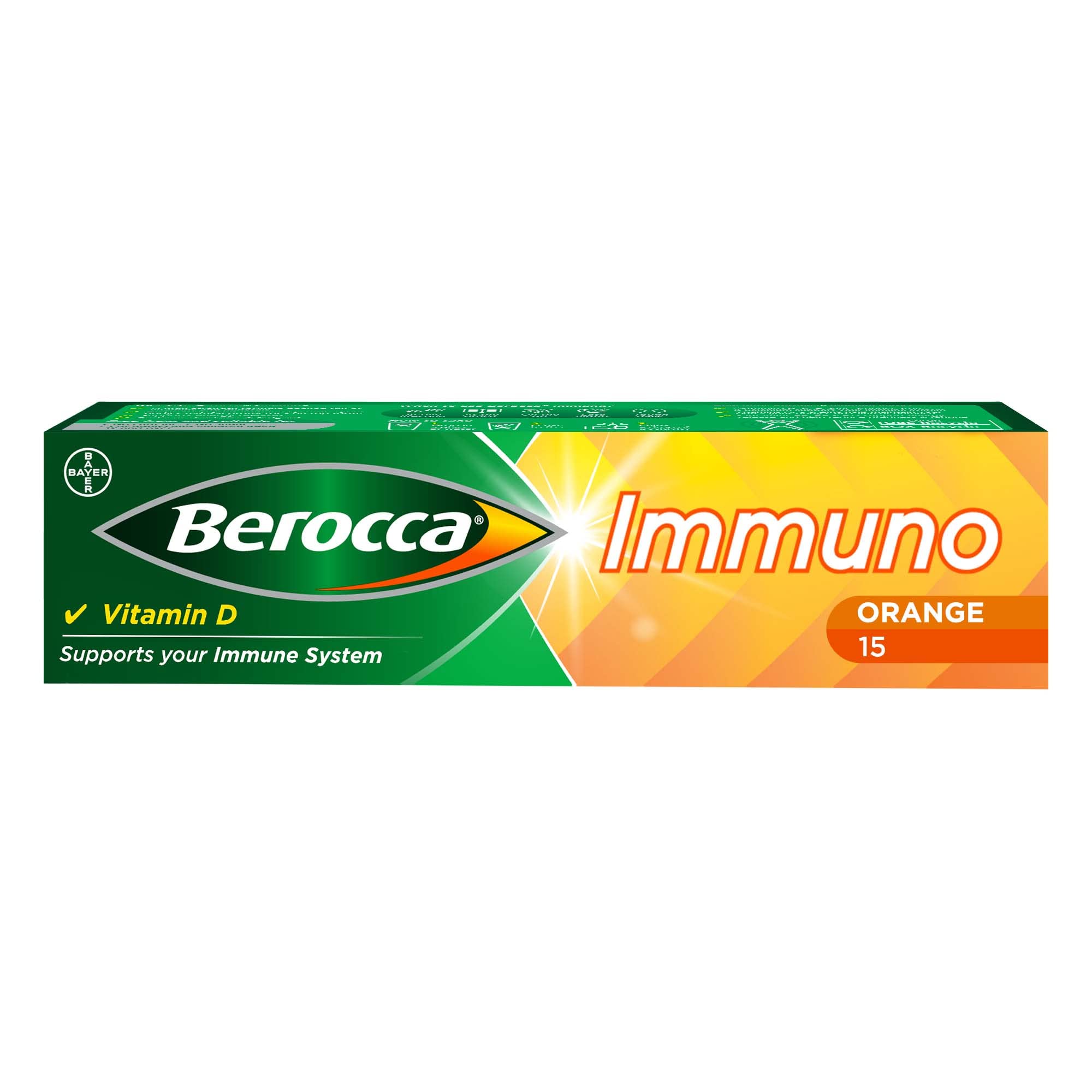 Berocca Immuno Effervescent Tablets, 11 Vitamins and Minerals, Including Vitamins D, C Berocca uk supplements