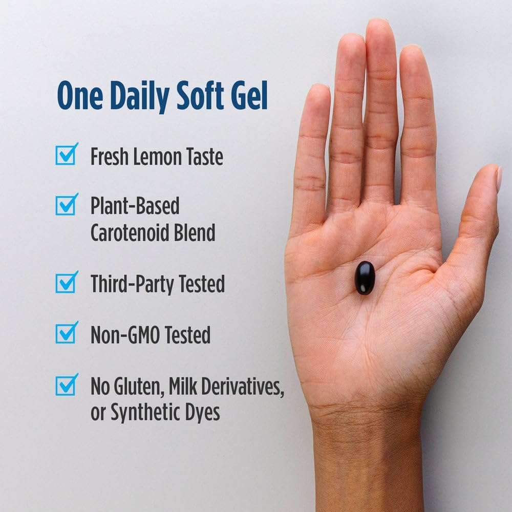 Nordic Naturals Blue Light Defense - 60 Soft Gels - Four Phytonutrients with Complementary Antioxidant Capacities - Supports Retinal Health, Visual Function - Non-GMO - 60 Servings Nordic Naturals uk supplements