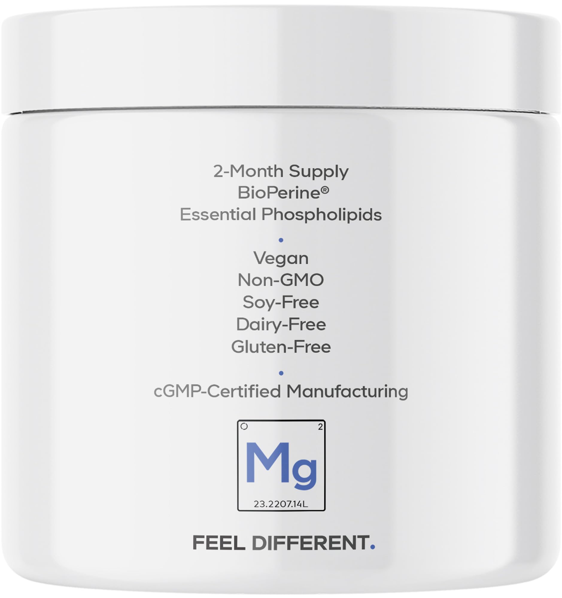 Codeage Liposomal Magnesium Glycinate Supplement, 2-Month Supply, Bisglycinate Magnesium Chelate, Chelated Magnesium Mineral Pills, BioPerine Black Pepper Vitamins Capsules, Non-GMO Vegan, 240 ct Codeage uk supplements