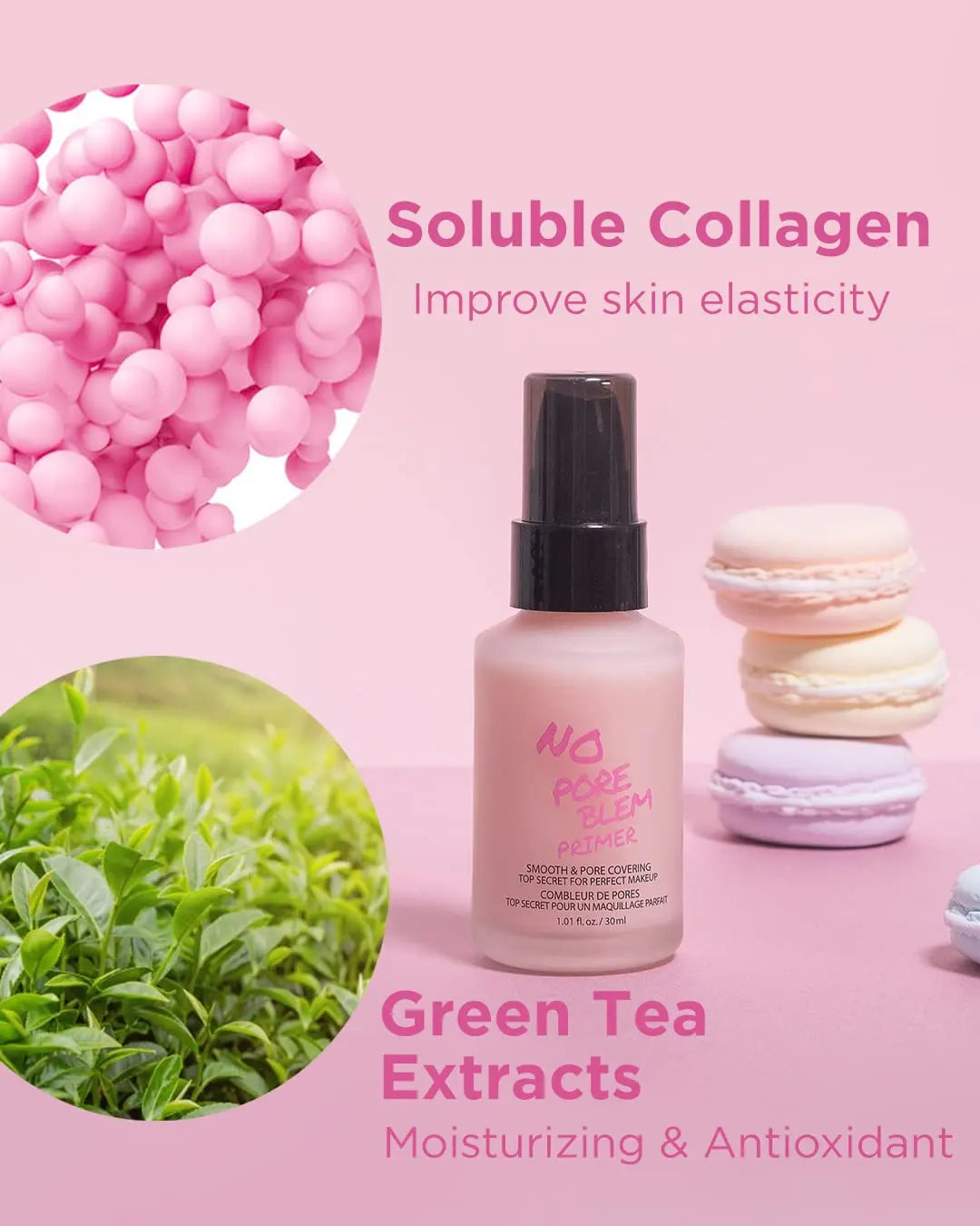 TOUCH IN SOL No Poreblem Primer – Pore Primer for Korean Makeup, Mattifying Primer for Oily Skin, Pore Eraser for Large Pores, Blurring Finish from K Beauty (1.01 fl.oz/30ml) Touch in Sol uk supplements