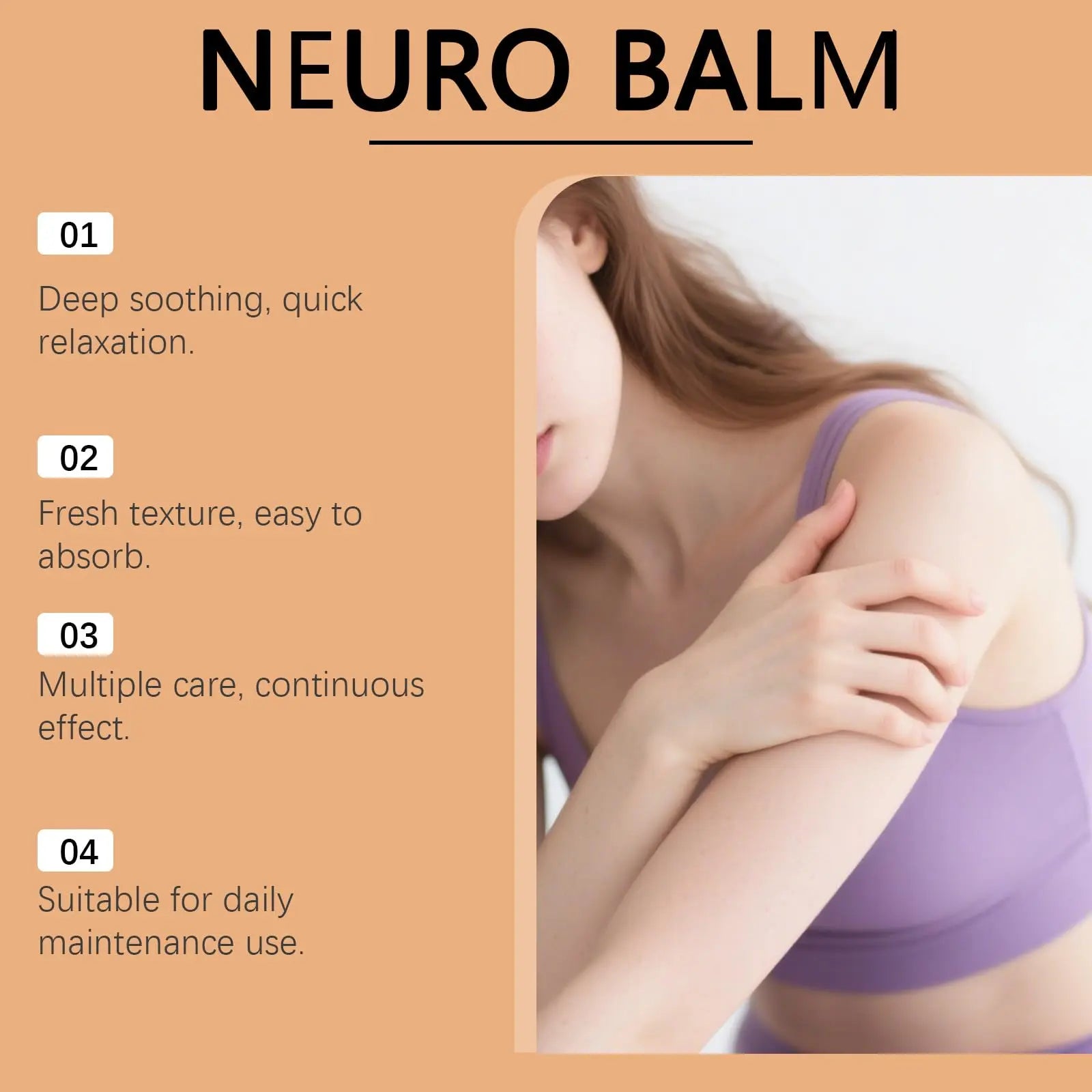 ZQDXSYN Neuro Balm, Joint & Muscle Soothing Cream, Joint Care Soothing Cream, Daily Body Care & Muscle Care (3PCS) ZQDXSYN uk supplements