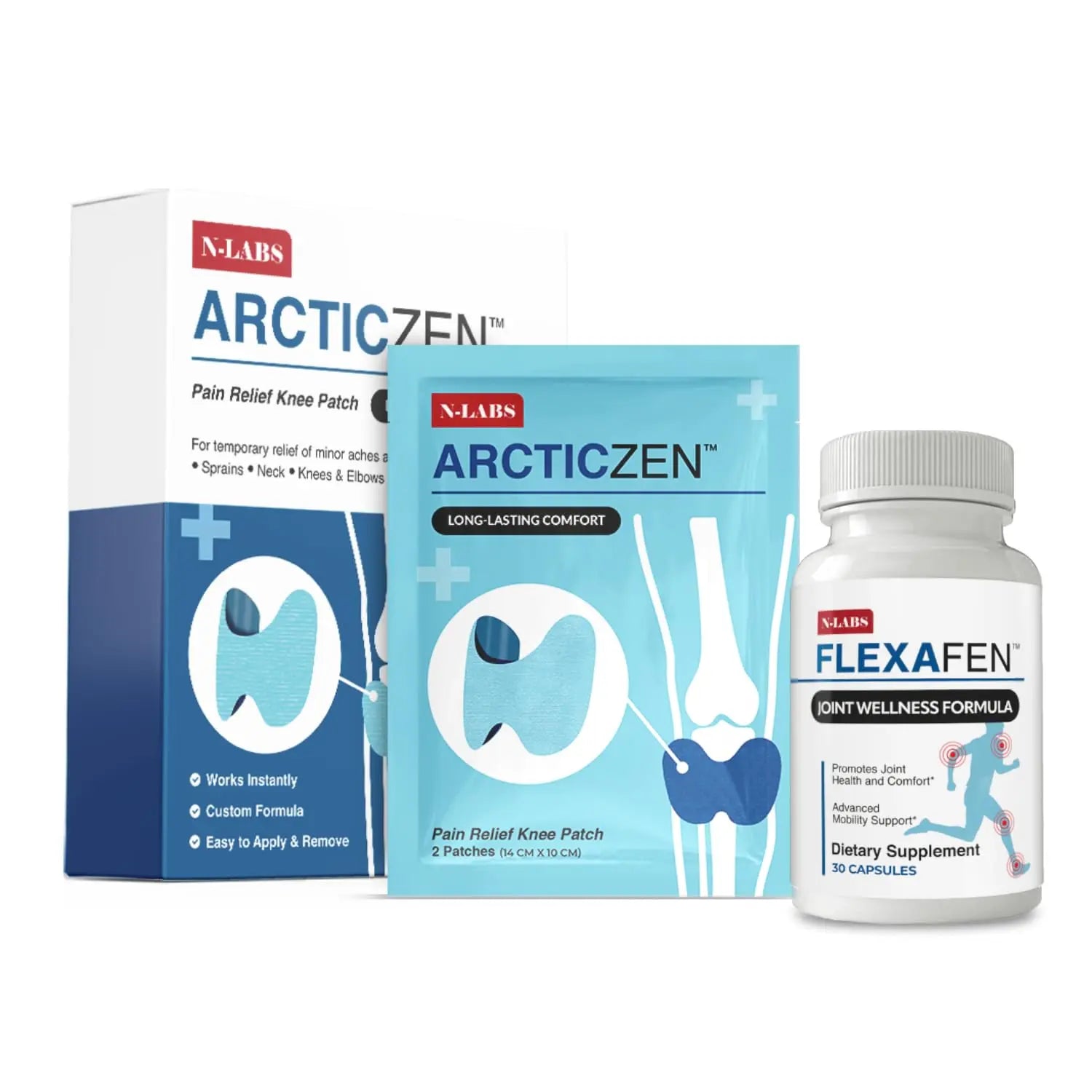 N-Labs Mobility Support Bundle – Supports Joint Health, Flexibility & Knee Comfort – Flexafen & ArcticZen for Comprehensive Joint Care & Active Living – 30 Day Supply N-Labs uk supplements