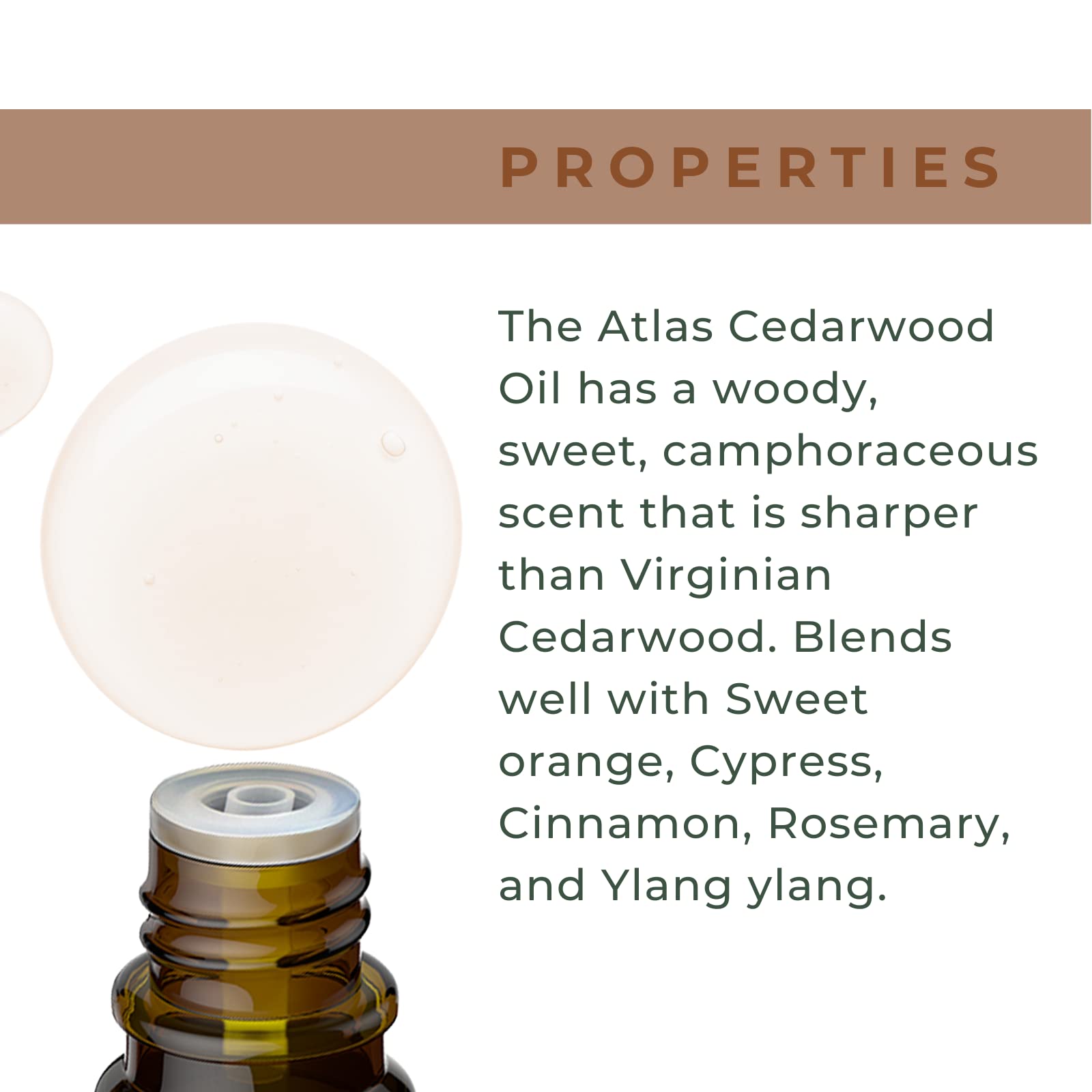 xencare Cedarwood USDA Organic Essential Oil | 100% Pure Natural Undiluted XenCare uk supplements