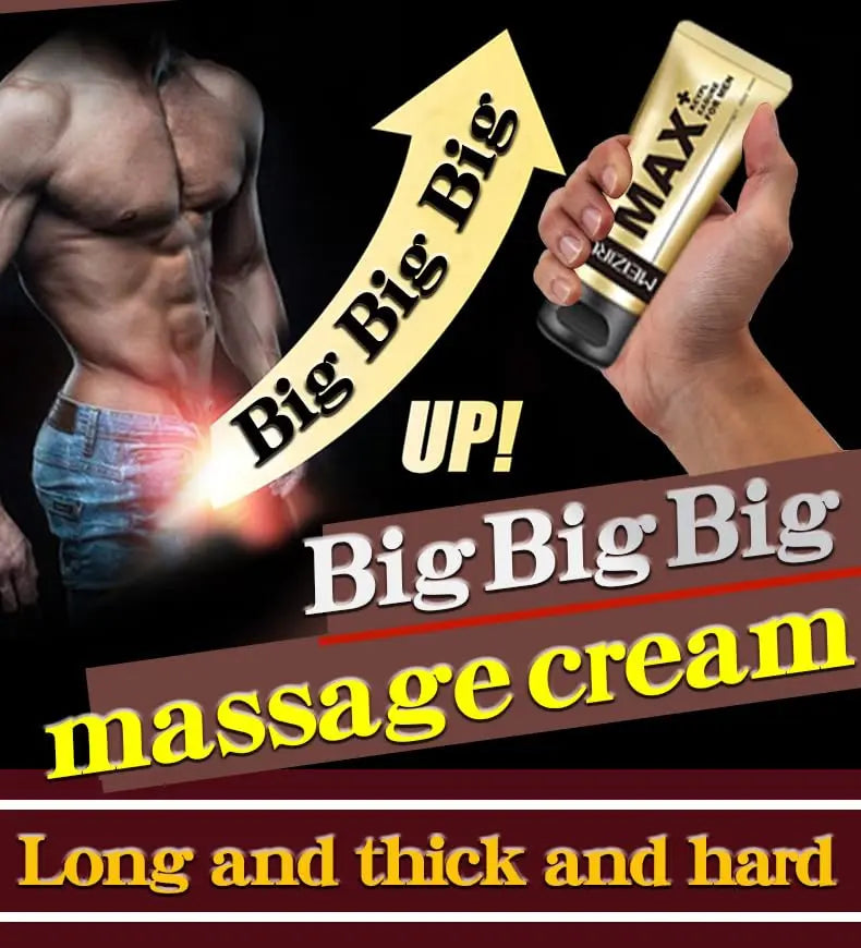 Max+ Extra Large Strength Enlargement Growth Gel for Man – Men's Power Massage Enlarger Cream with Natural Oil for Increase Size, Huge Thickness, Strength and Prolonged Performance (1) MEIZIRUI uk supplements