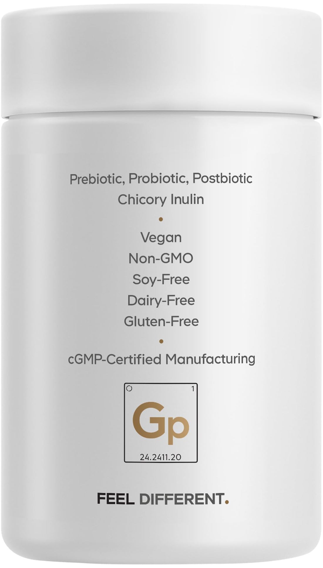 Codeage GLP-1 Probiotic+ - Live Probiotics Akkermansia, Clostridium, Bifidobacterium, Chicory Inulin Probiotic, Prebiotics & Postbiotics Supplement - 500 Million AFU - 30 Capsules Codeage uk supplements