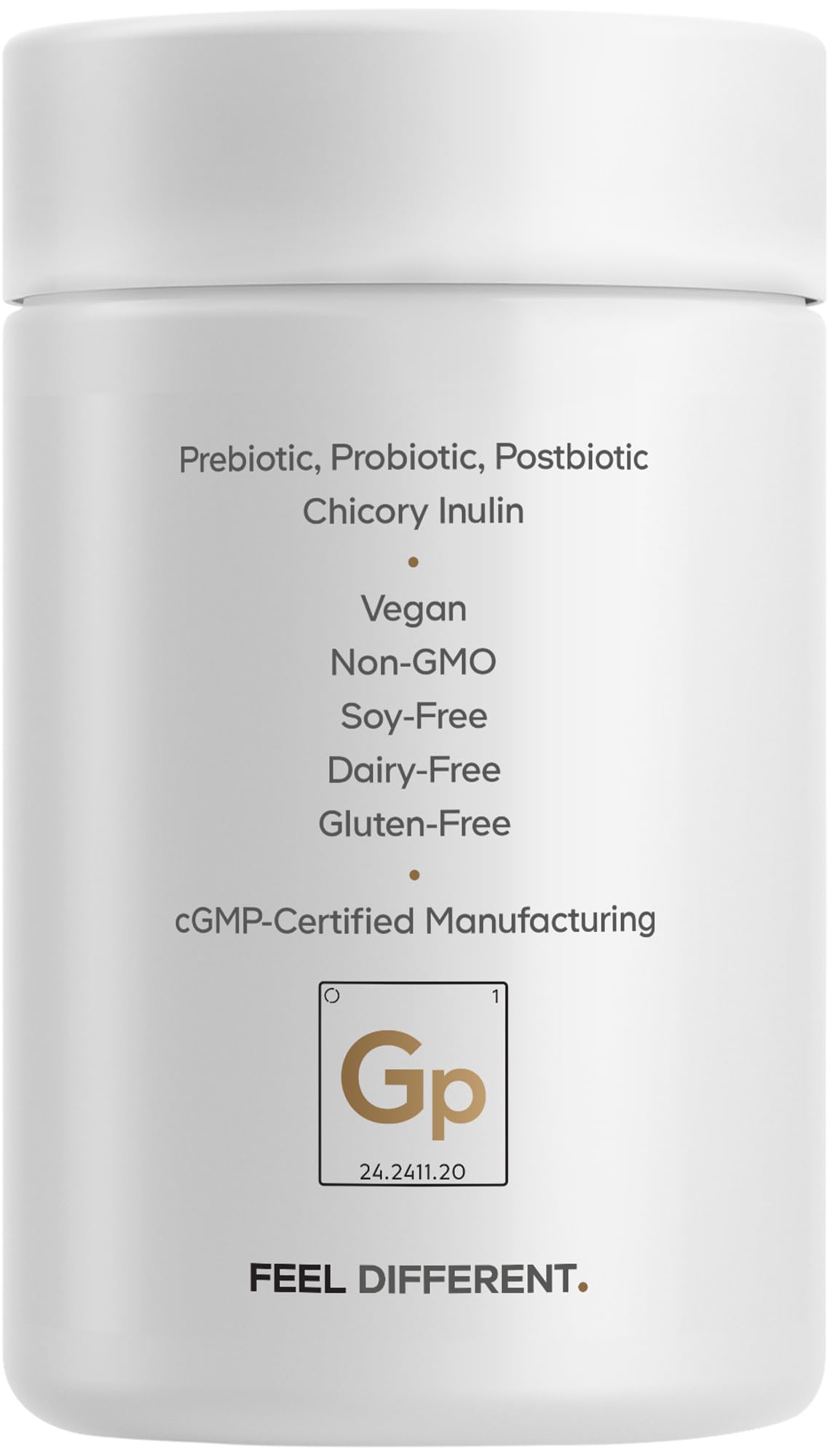 Codeage GLP-1 Probiotic+ - Live Probiotics Akkermansia, Clostridium, Bifidobacterium, Chicory Inulin Probiotic, Prebiotics & Postbiotics Supplement - 500 Million AFU - 30 Capsules Codeage uk supplements
