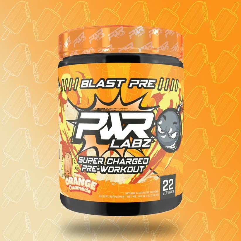 PWR Labz Blast Pre Workout - Pump · Focus · Energy · L-Citrulline, L-Tyrosine, Agmatine PWR Labz LLC uk supplements