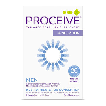 Proceive® Men Fertility Supplement for Conception - Vitamins & Minerals for Men Trying Proceive uk supplements