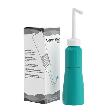 Portable 11.8 Oz Bidet, Feminine Care Irrigator, Retractable Nozzle Travel Bidet with 60° Elbow XYJunTech uk supplements