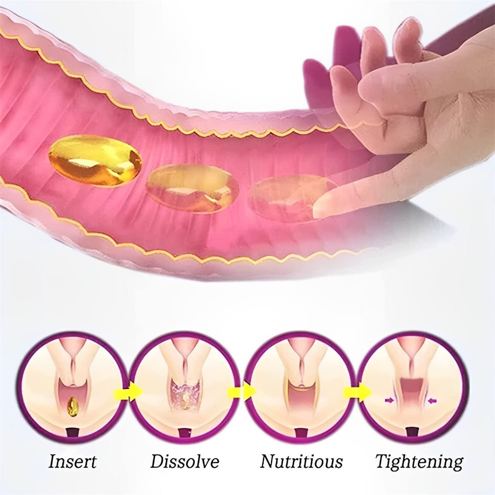 AnnieCare Instant Anti-Itch Detox Slimming Products, Annie Care Natural Detox Viginal Gel DASHENRAN uk supplements