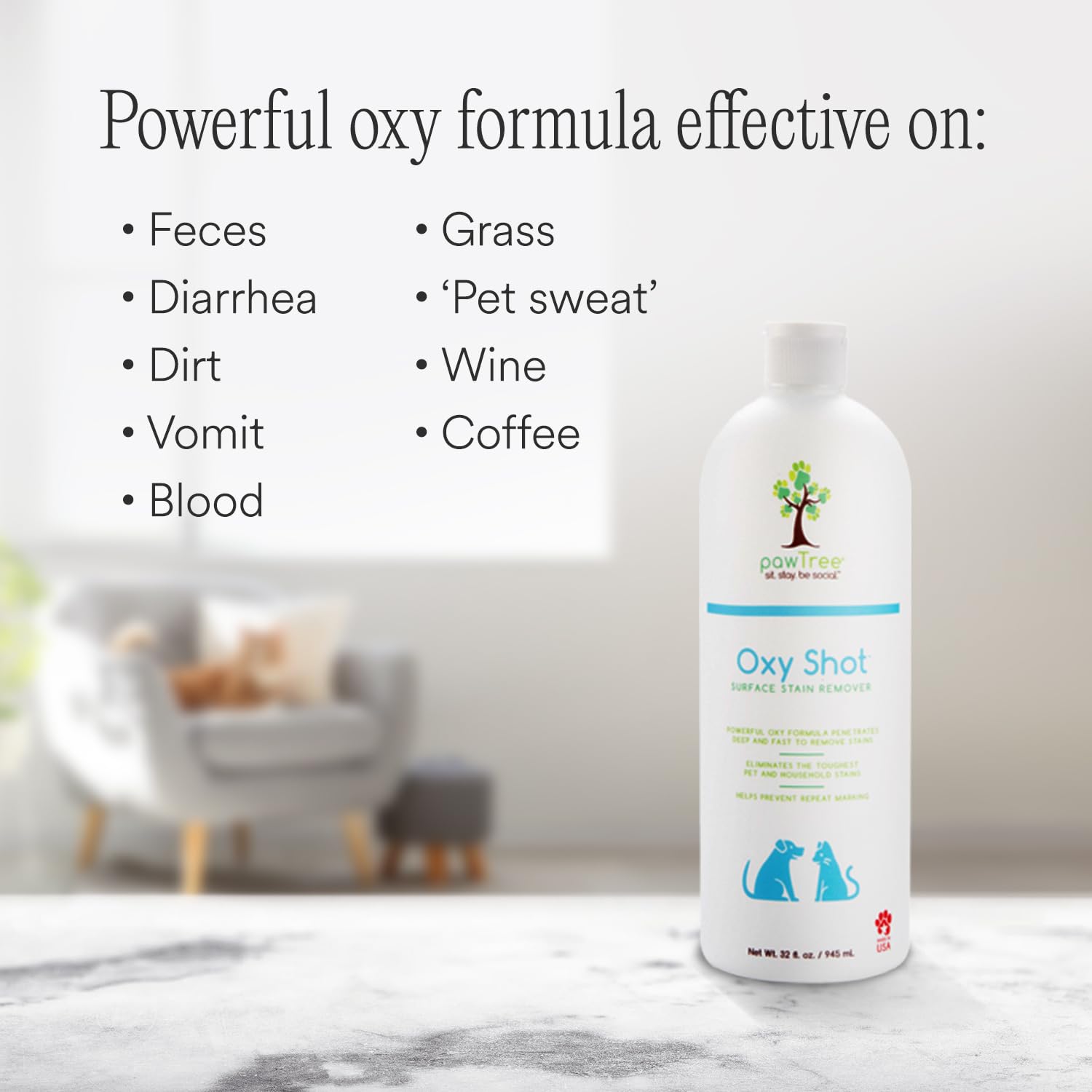 pawTree Oxy Shot Powerful Formula Penetrates Deep and Fast to Permanently Remove Old pawTree uk supplements