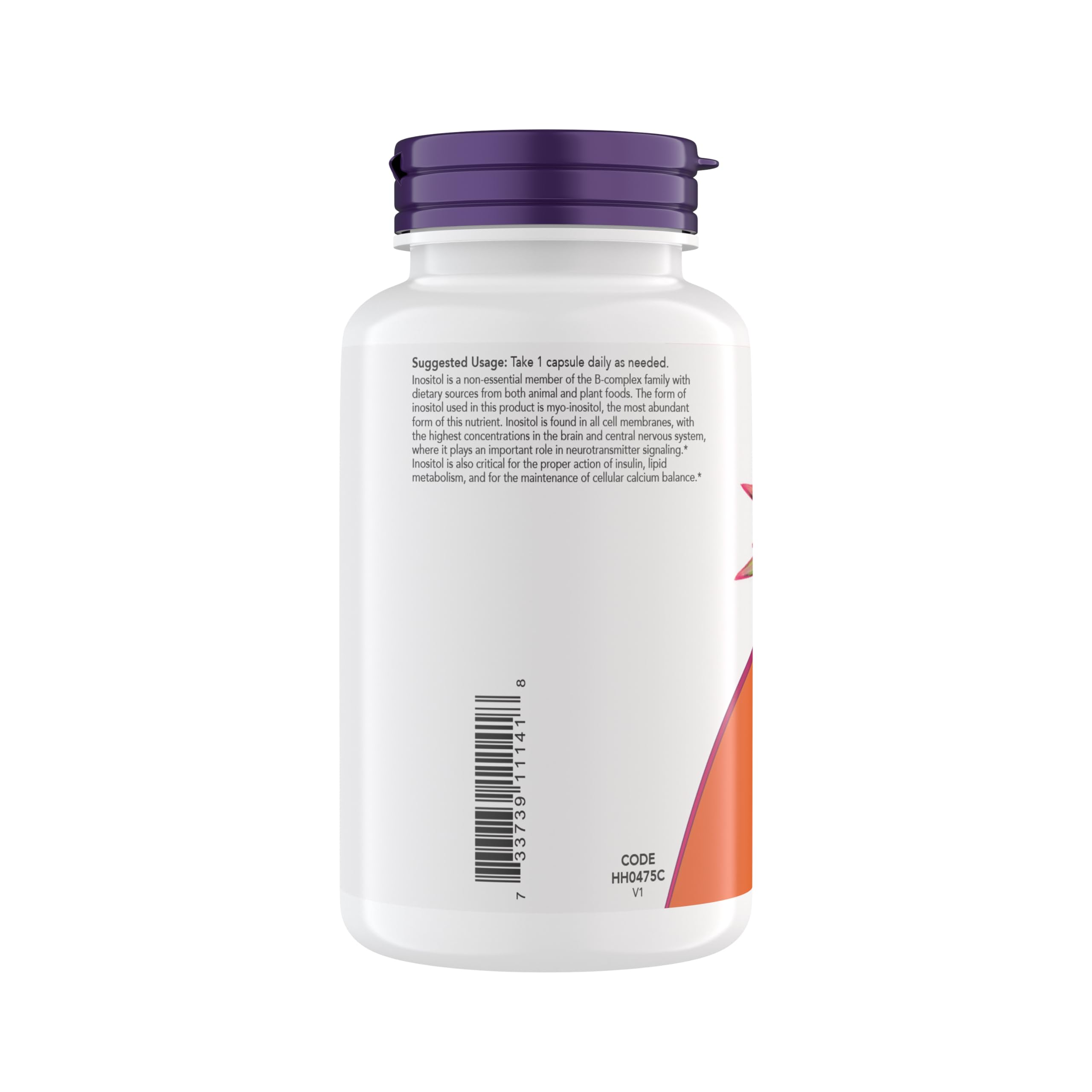Now Foods Inositol 500 mg, Superior Myo Inositol Form, for Healthy Membrane Function Now Foods uk supplements