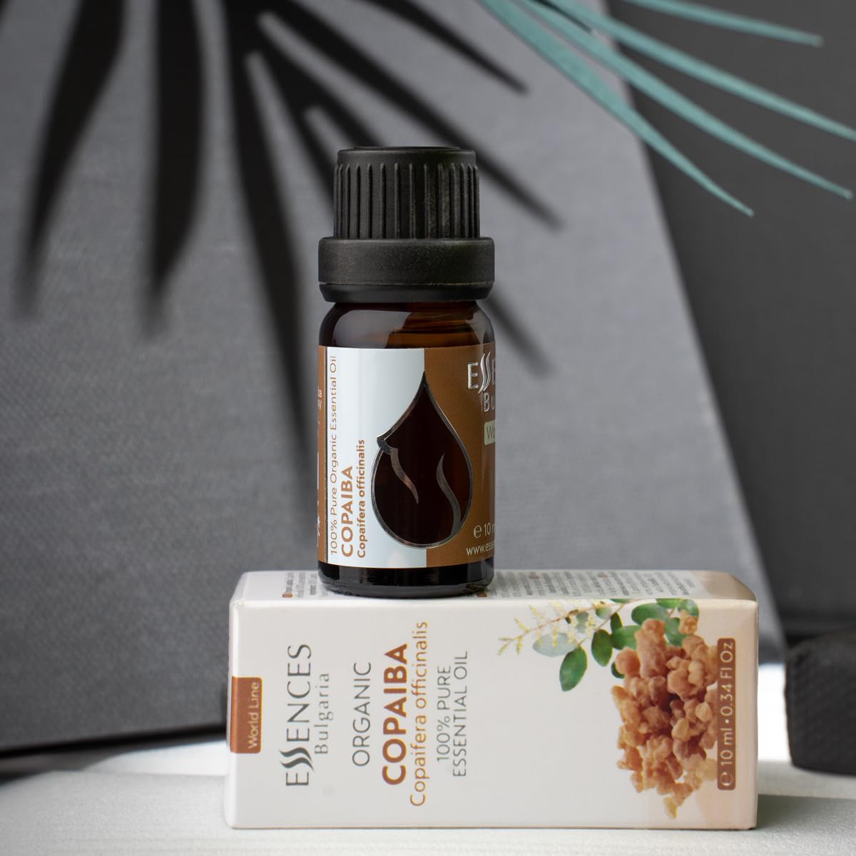 Essences Bulgaria Organic Copaiba Essential Oil 0.34 Fl Oz 10ml Copaifera officinalis - 100% Pure Natural Essences Bulgaria uk supplements