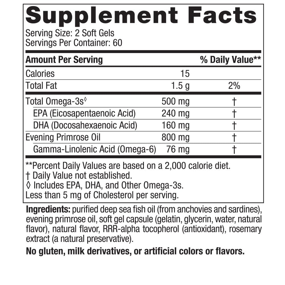 Nordic Naturals Omega Woman, Lemon - 120 Soft Gels - 500 mg Omega-3 + 800 mg Evening Nordic Naturals uk supplements