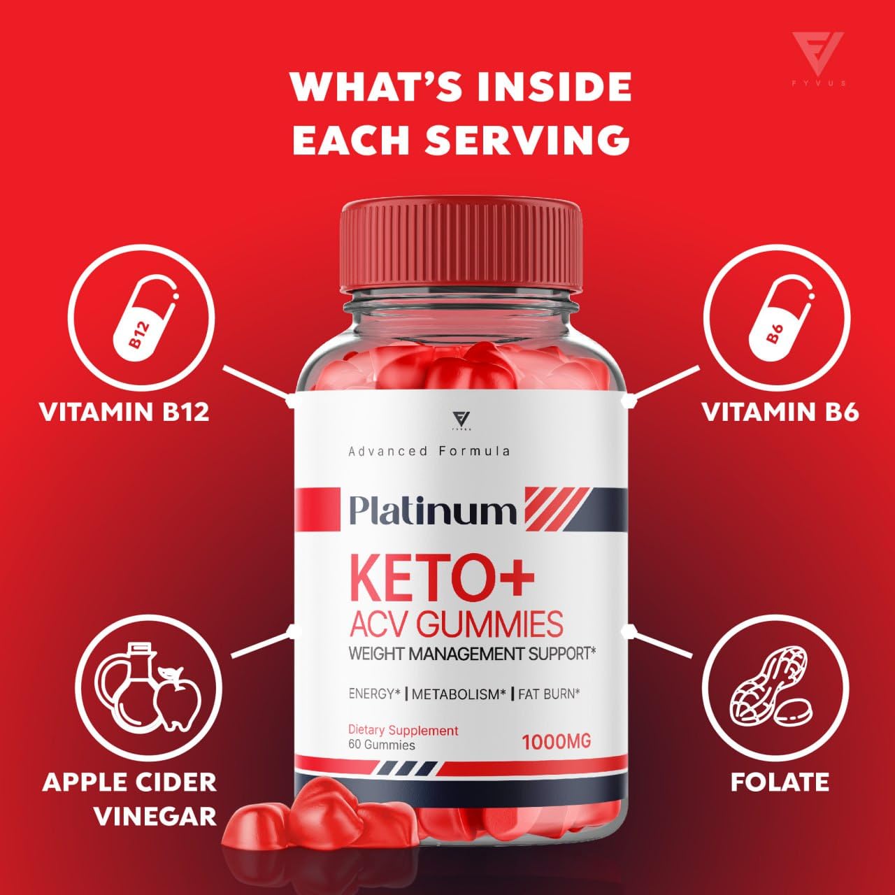 (3 Pack) Platinum Keto ACV Gummies, Platinum Keto ACV Gummies Advanced Weight Loss Kohzie uk supplements