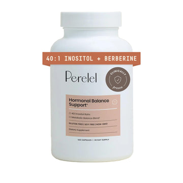 Perelel Hormone Balance Support, Myo & D Chiro Inositol, Womens Inositol Supplement with Berberine, Alpha Lipoic Acid, & Dim to Support Female Health, Soy, Dairy & Gluten Free, Non GMO, 120 Capsules Perelel uk supplements