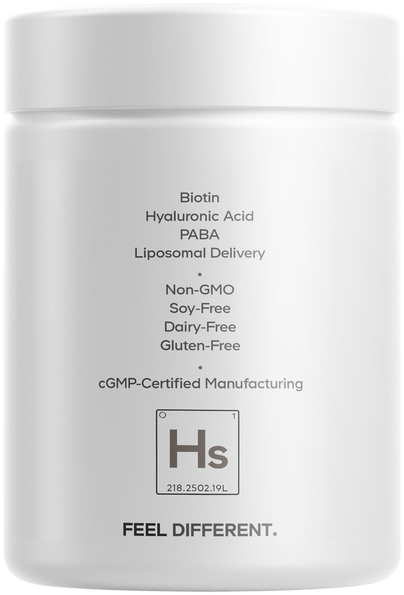 Codeage Hair Skin Nails Vitamins Platinum - KeraGEN-IV Keratin, Dermaval - Hair Fall, Skin Elasticity & Moisture Support - Biotin 5000, Collagen, Vitamin C, Coffeeberry, PABA Supplement - 60 Capsules Codeage uk supplements