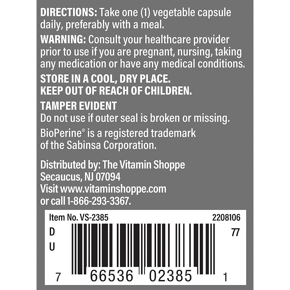 The Vitamin Shoppe DIM Men with BioPerine 200mg - Hormone Balance | Estrogen Metabolism Support | 60 Capsules | Enhanced Absorption The Vitamin Shoppe uk supplements