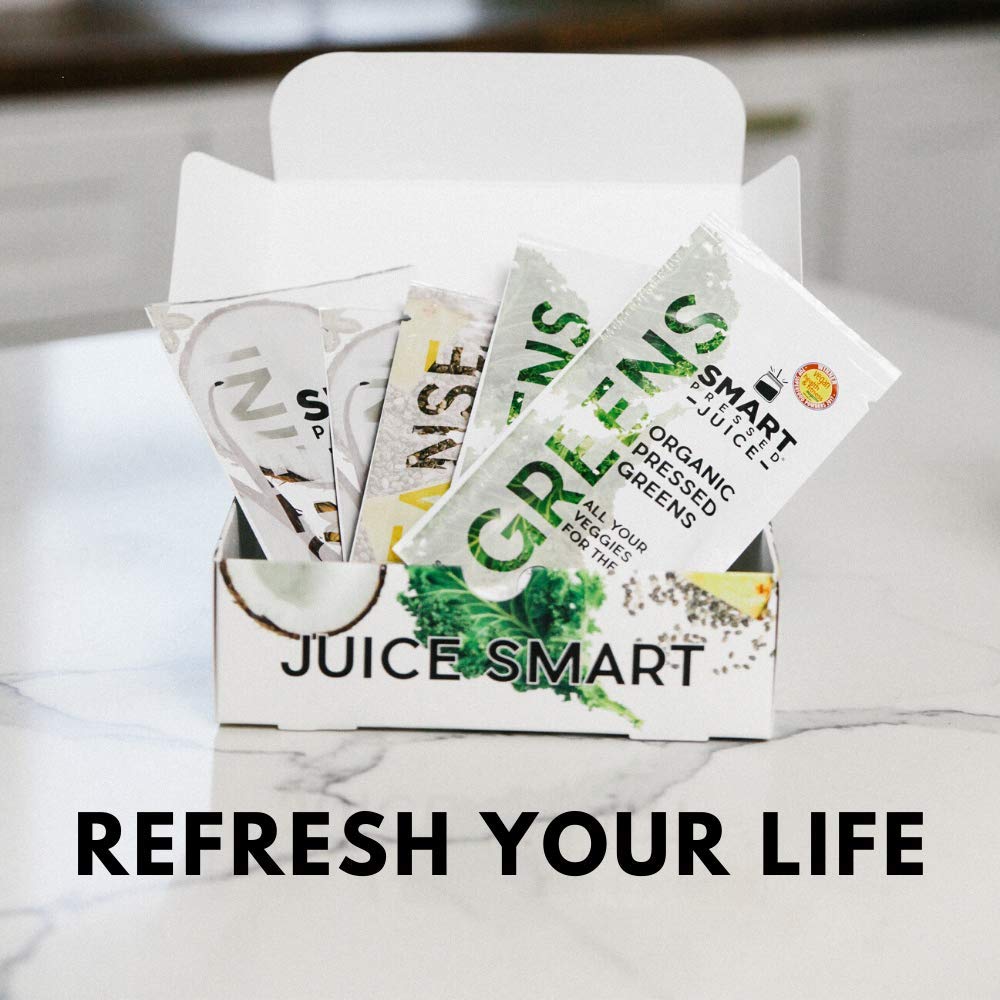 SMART Pressed Juice 3-Day Organic Juice Cleanse | Healthy Detox Program | Vegan Vanilla Protein SMART Pressed uk supplements