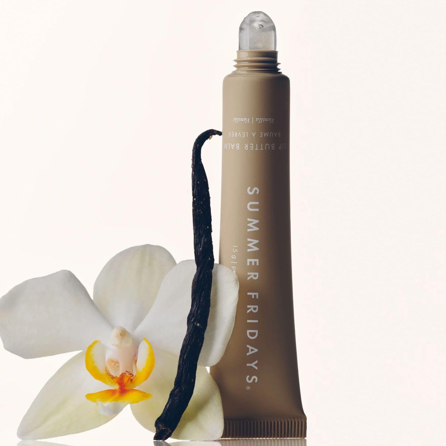 Summer Fridays Lip Butter Balm - Conditioning Lip Mask and Lip Balm for Instant Moisture, Shine and Hydration - Sheer-Tinted, Soothing Lip Care - Vanilla (.5 Oz) Summer Fridays uk supplements