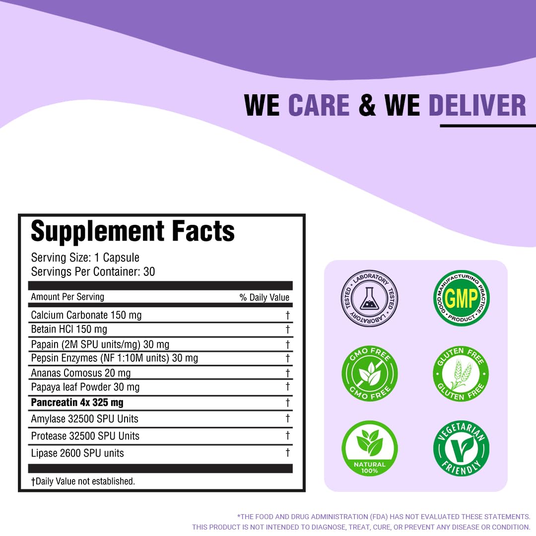 iMeMyself Enzyme Blend | 30 Veg Capsules iMeMyself uk supplements