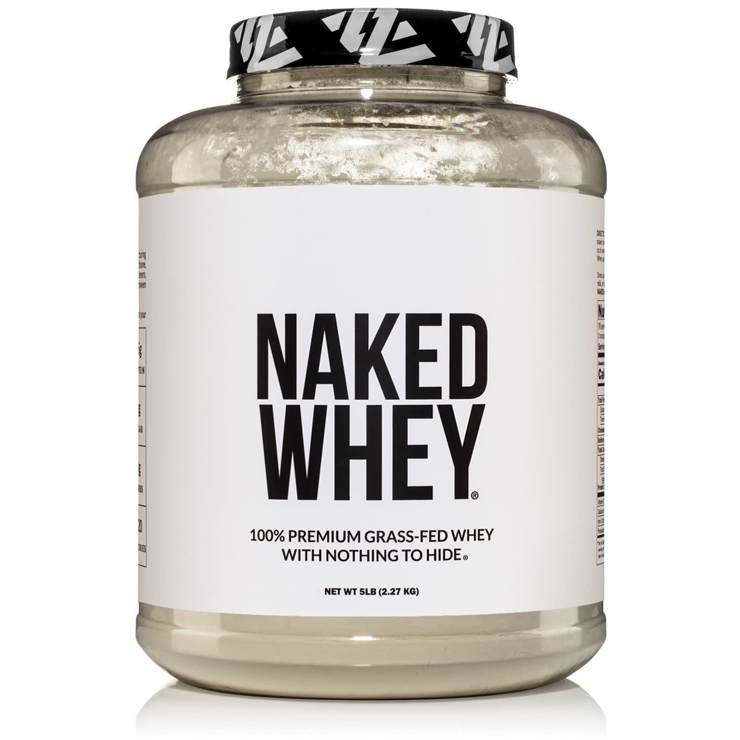NAKED WHEY 5LB 100% Grass Fed Unflavored Whey Protein Powder - US Farms NAKED uk supplements