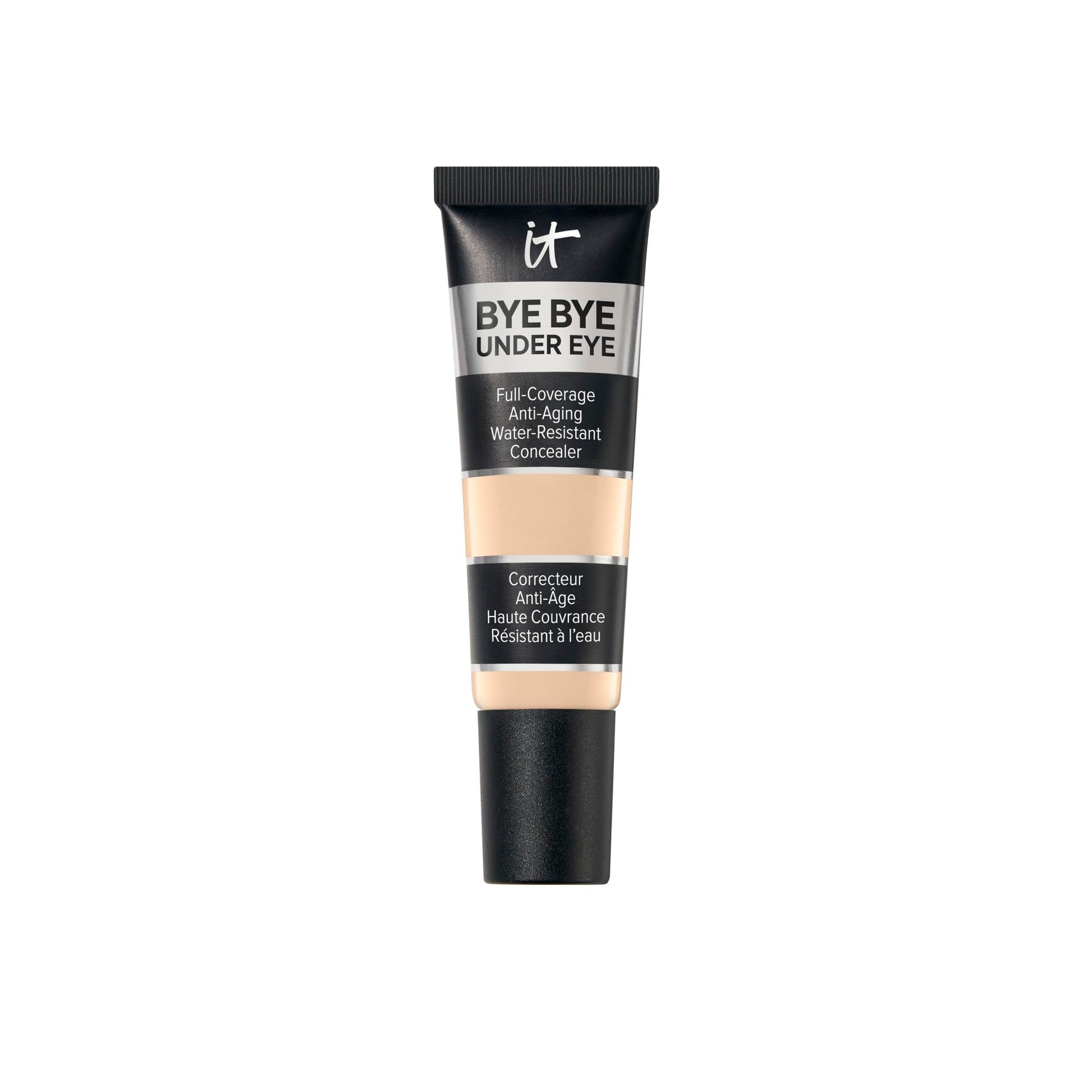 IT Cosmetics Bye Bye Under Eye Concealer (Light Nude) - Water-Resistant, Full Coverage Brightening Concealer For Dark Circles, Fine Lines, Redness & Discoloration, Anti-Aging, 24H Wear - 0.4 fl oz IT Cosmetics uk supplements