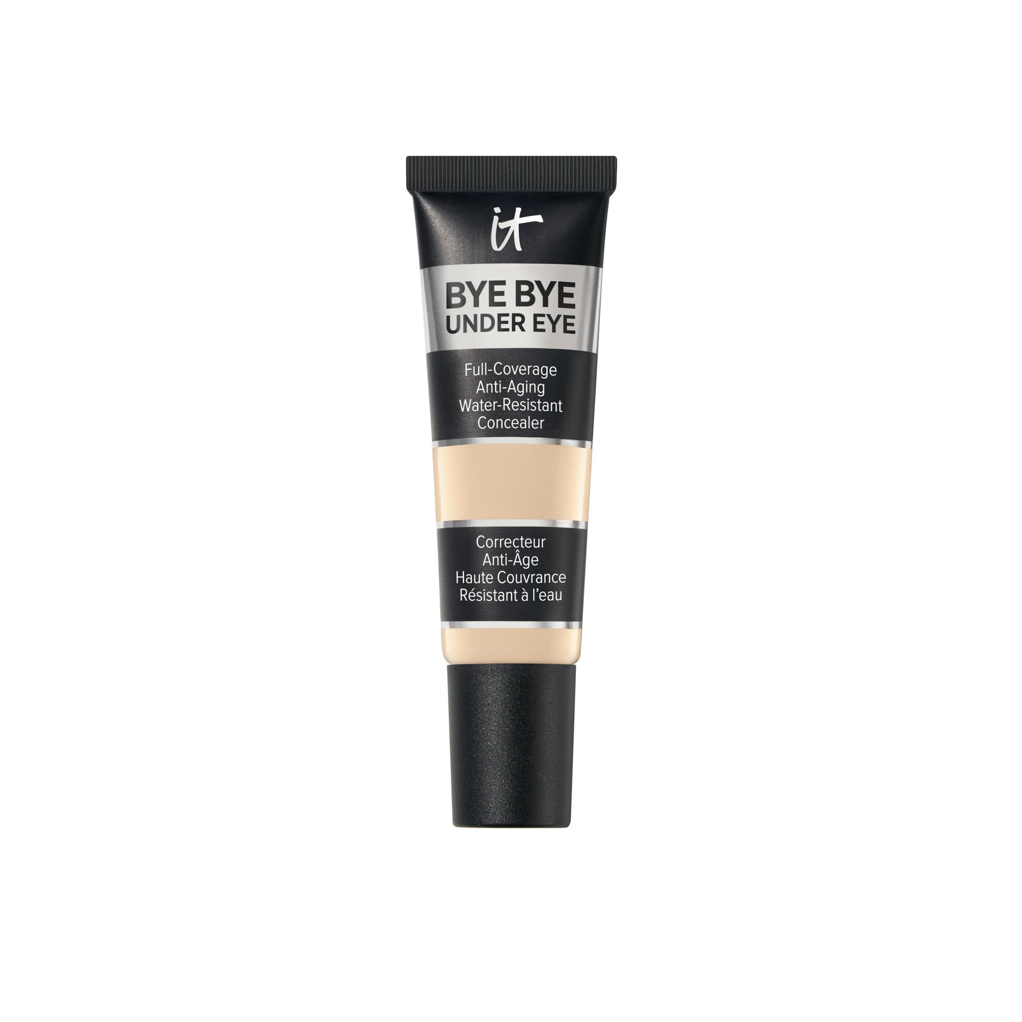 IT Cosmetics Bye Bye Under Eye Concealer (Light Nude) - Water-Resistant, Full Coverage Brightening Concealer For Dark Circles, Fine Lines, Redness & Discoloration, Anti-Aging, 24H Wear - 0.4 fl oz IT Cosmetics uk supplements