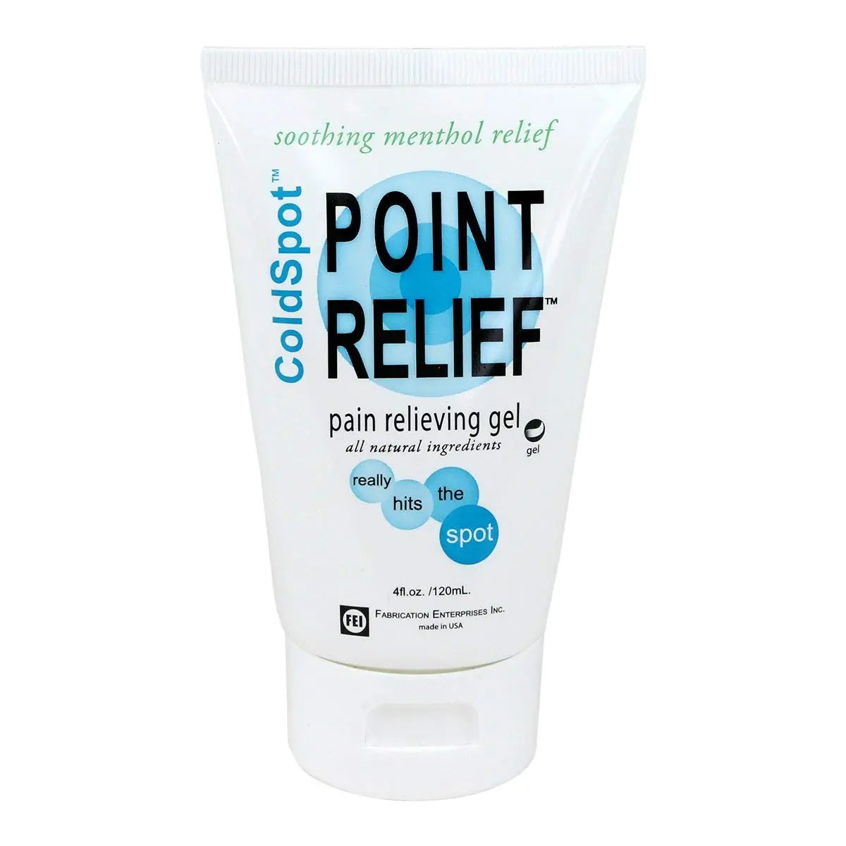 SPECIAL PACK OF 3-Point Relief© ColdSpot© Pain Relief Gel 4oz Tube BSVI uk supplements
