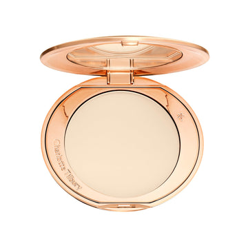 Charlotte Tilbury Airbrush Flawless Finish Setting Powder - Pore-Blurring Pressed Powder for Face Makeup to Minimize Shine with a Soft-Focus Finish - 1 Fair Charlotte Tilbury uk supplements