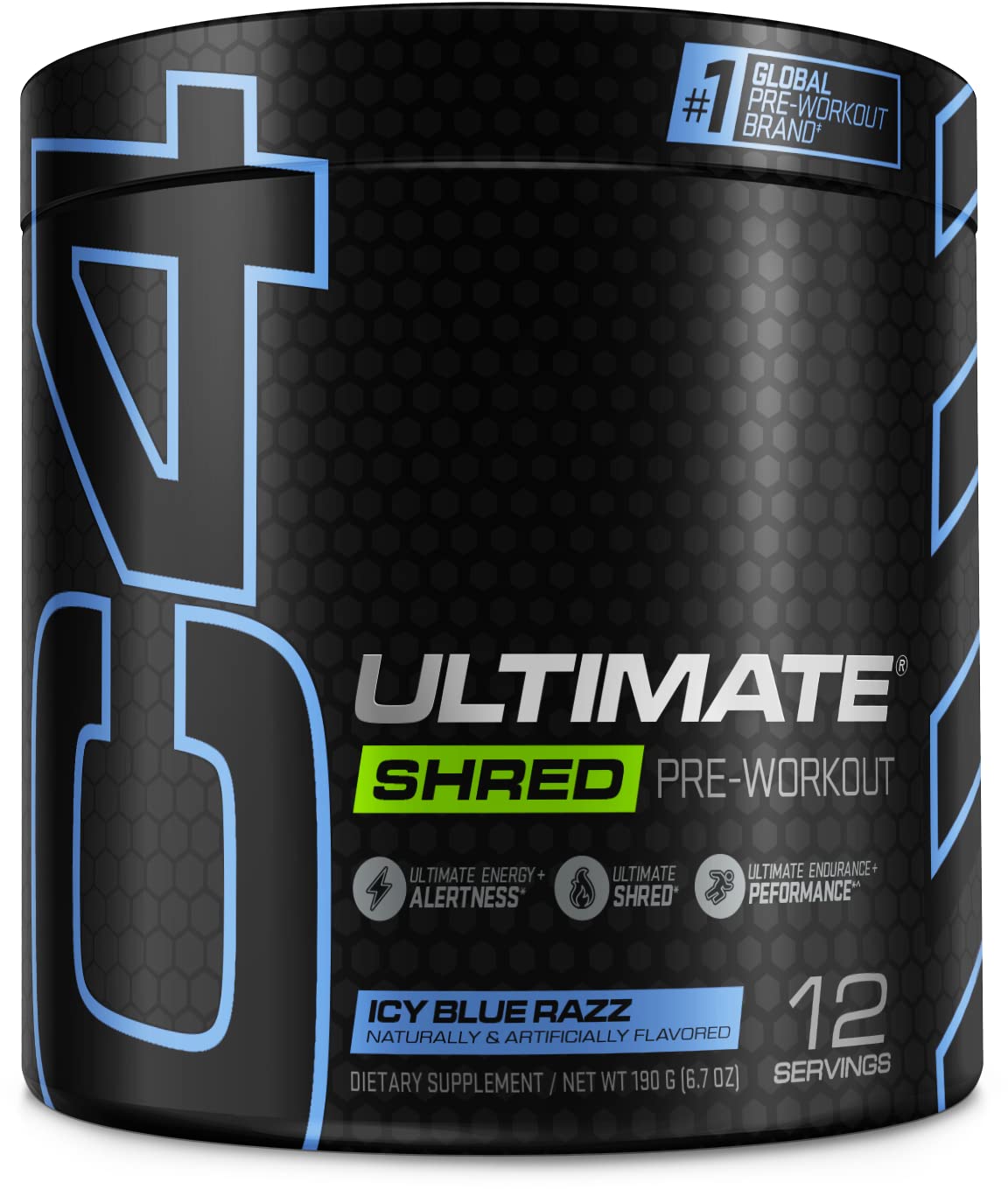 Cellucor C4 Ultimate Shred Pre Workout Powder, Fat Burner for Men & Women, Metabolism Cellucor uk supplements