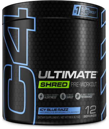 Cellucor C4 Ultimate Shred Pre Workout Powder, Fat Burner for Men & Women, Metabolism Cellucor uk supplements