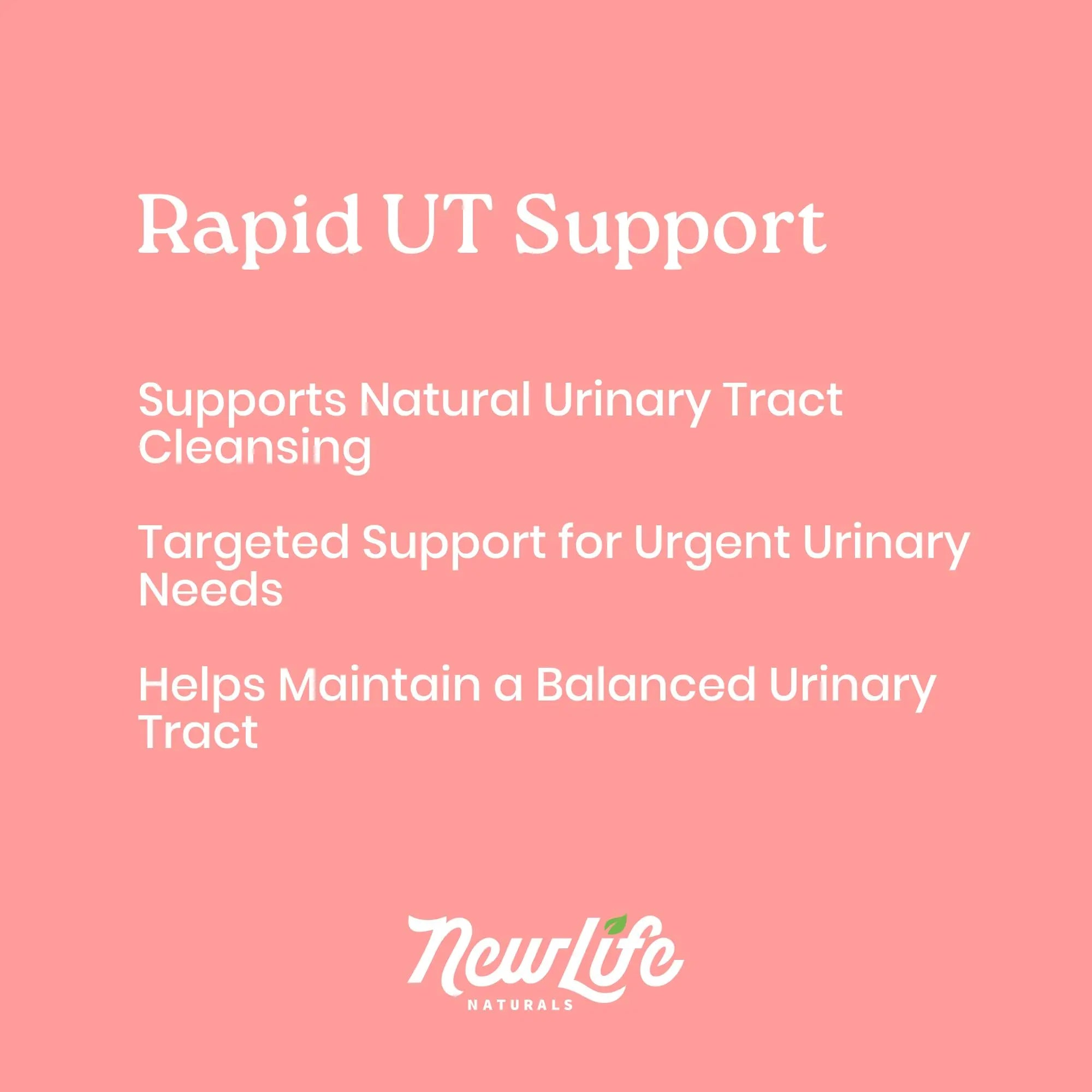 NewLife Naturals UT Revive with D Mannose Powder – UT Support for Urgency, Natural Urinary Tract Health for Women - with Cranberry, Blueberry & Botanicals – Short Term Potent Formula - 10 Servings NewLife Naturals uk supplements