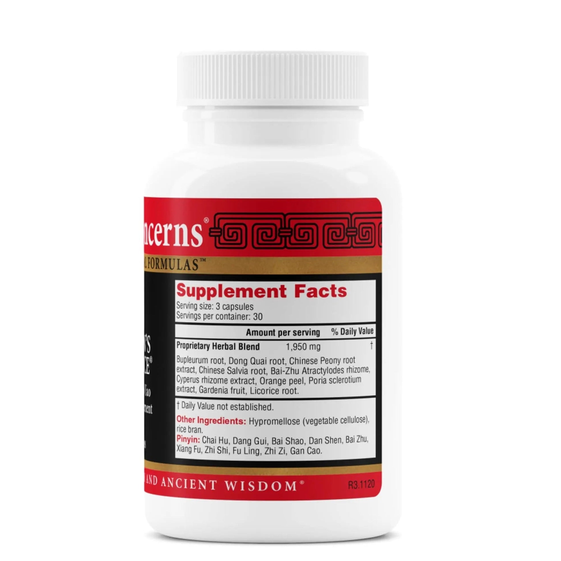 Health Concerns Woman's Balance – Herbal PMS Support Supplement for Women – Menstrual Cycle & Menopause Relief – Chinese Herbal Formula – Mood Support & Hormonal Balance – 90 Capsules Health Concerns uk supplements