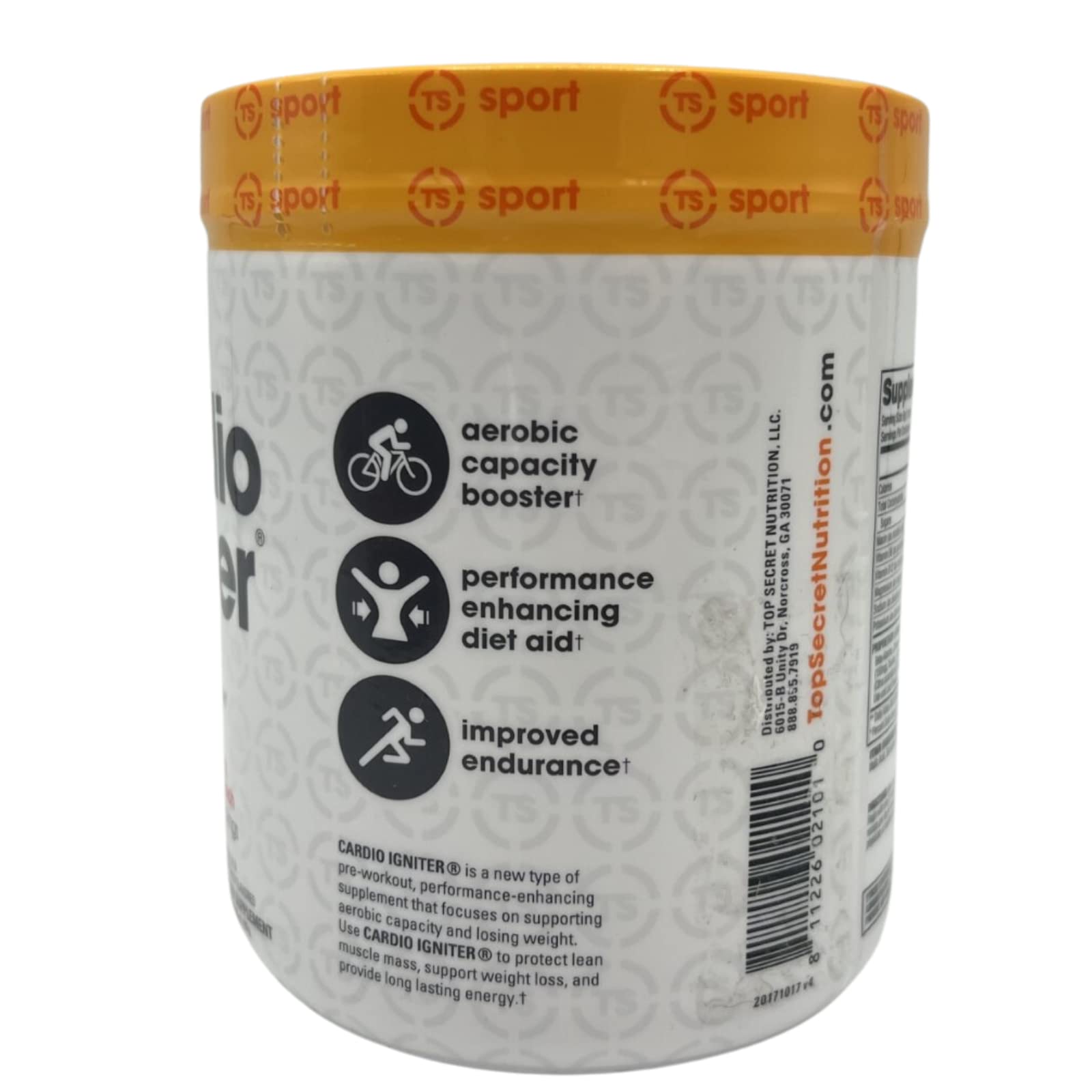 Top Secret Nutrition Cardio Igniter Pre-Workout Supplement with Beta-Alanine, L-Carnitine Top Secret Nutrition uk supplements