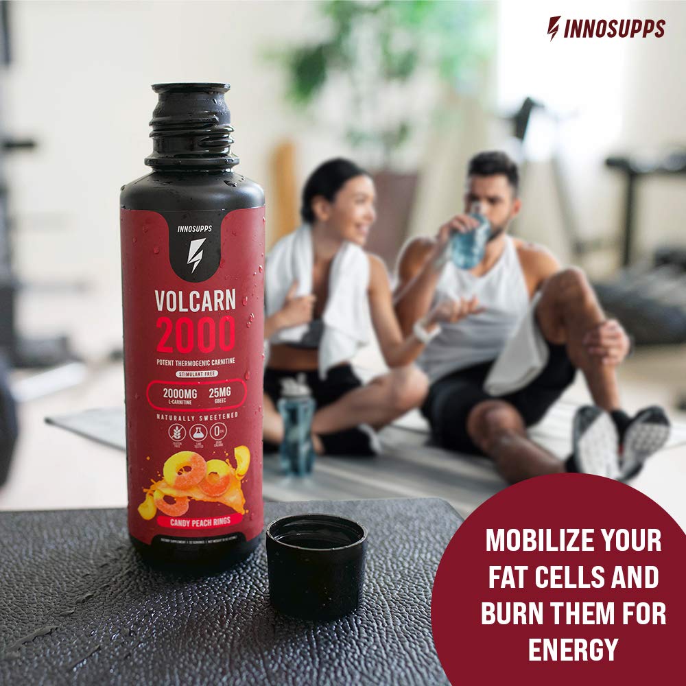 InnoSupps Volcarn 2000 - Advanced Fat Burning Liquid | L-Carnitine,GBEEC, Boost Energy InnoSupps uk supplements