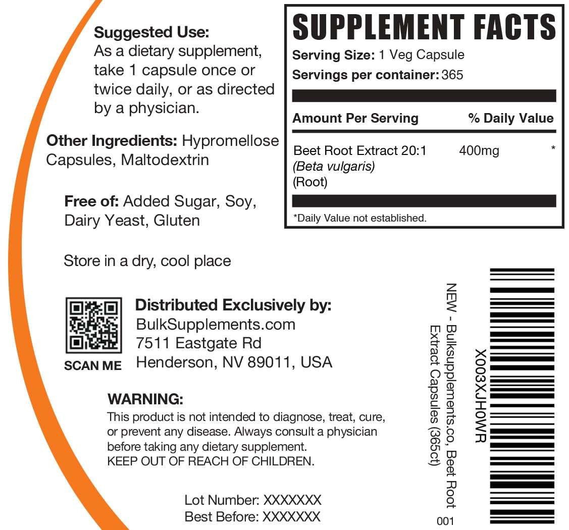 BULKSUPPLEMENTS.COM Beet Root Extract Capsules - Beet Root Supplements, Beet Root BULKSUPPLEMENTS.COM uk supplements